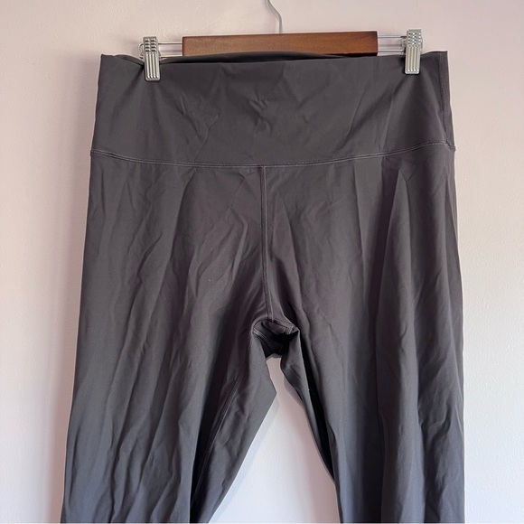 EUC EVERLANE Perform 24/7 Gray Nylon Blend Sustainable Leggings Ankle XXL - Picture 5 of 9